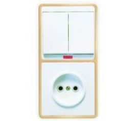 Блок «Выключатель-розетка»