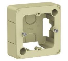 Корпус накладной для открытого монтажа электроустановочных устройств