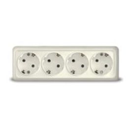 Розетка с заземлением стандарта SCHUKO