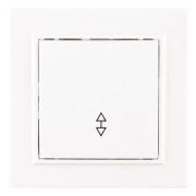 Переключатель проходной 1-кл. СП Минск 10А IP20 бел. Basic EKF ERV10-025-10