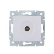 Розетка телевизионная оконечная TV СП Karina механизм бел. LEZARD 707-0288-130