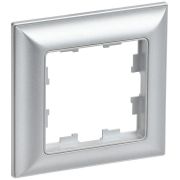 Рамка 1-м BRITE РУ-1-Бр алюм./алюм. IEK BR-M12-12-K47